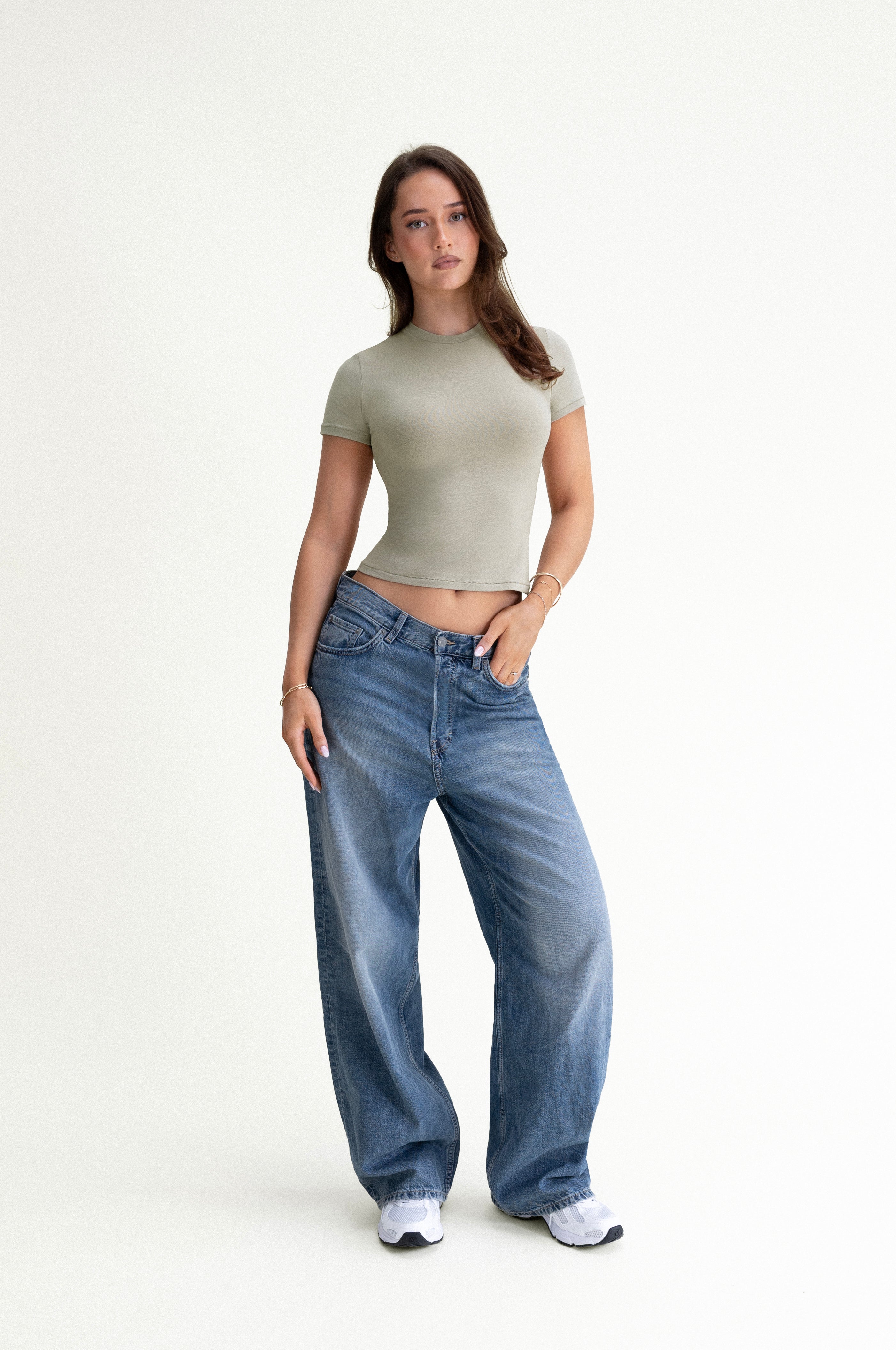 Fitted T-Shirt Cashmere Haze