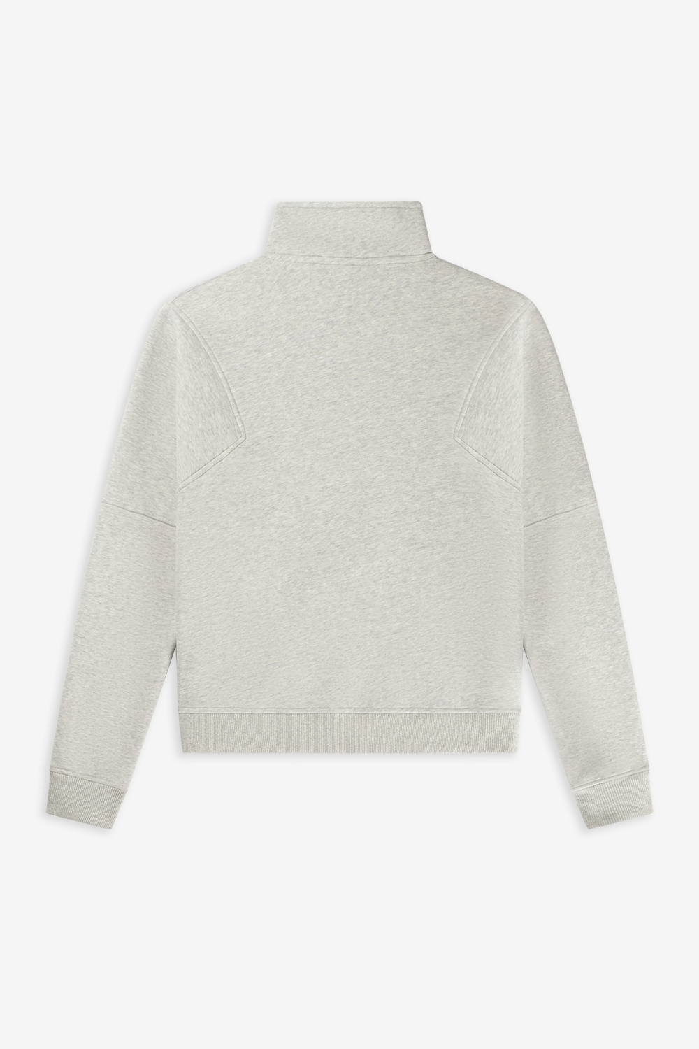 Half Zip Light Heather Grey