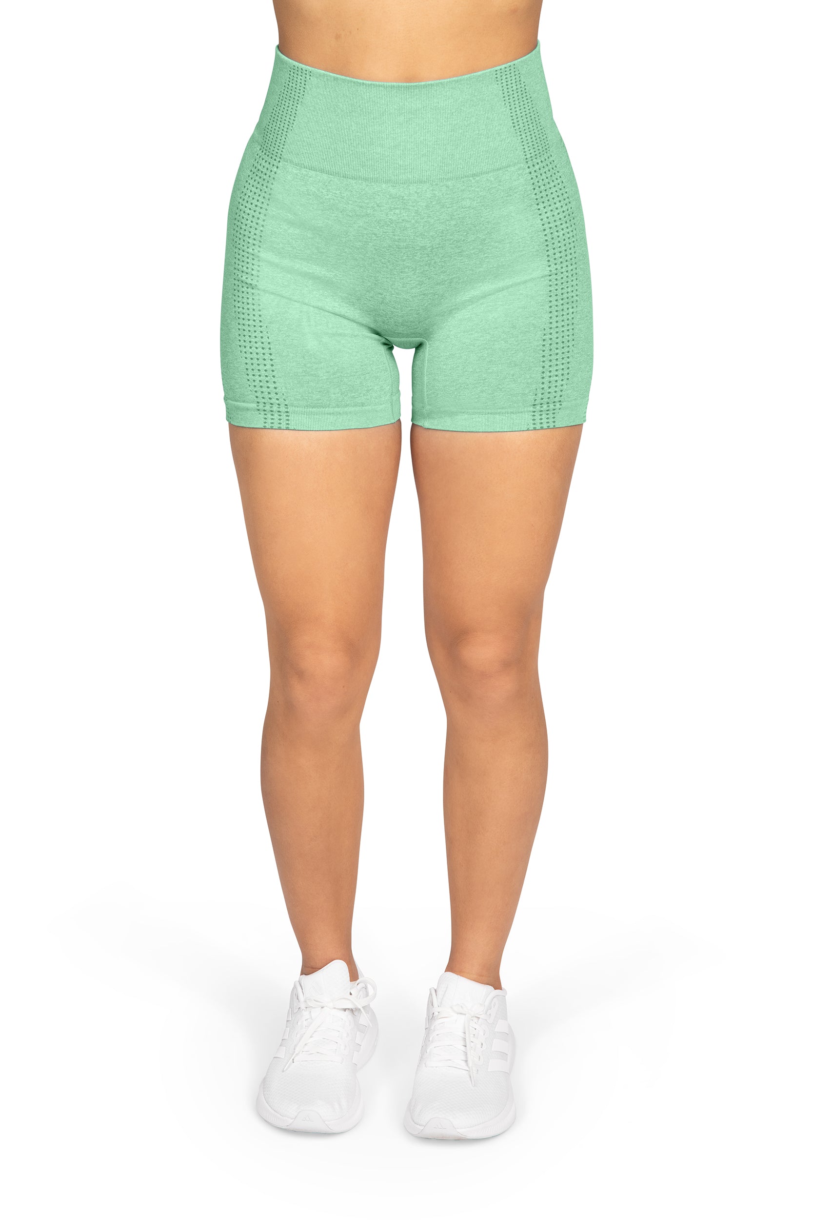 Seamless Sport Shorts Mint Green – antheiafit