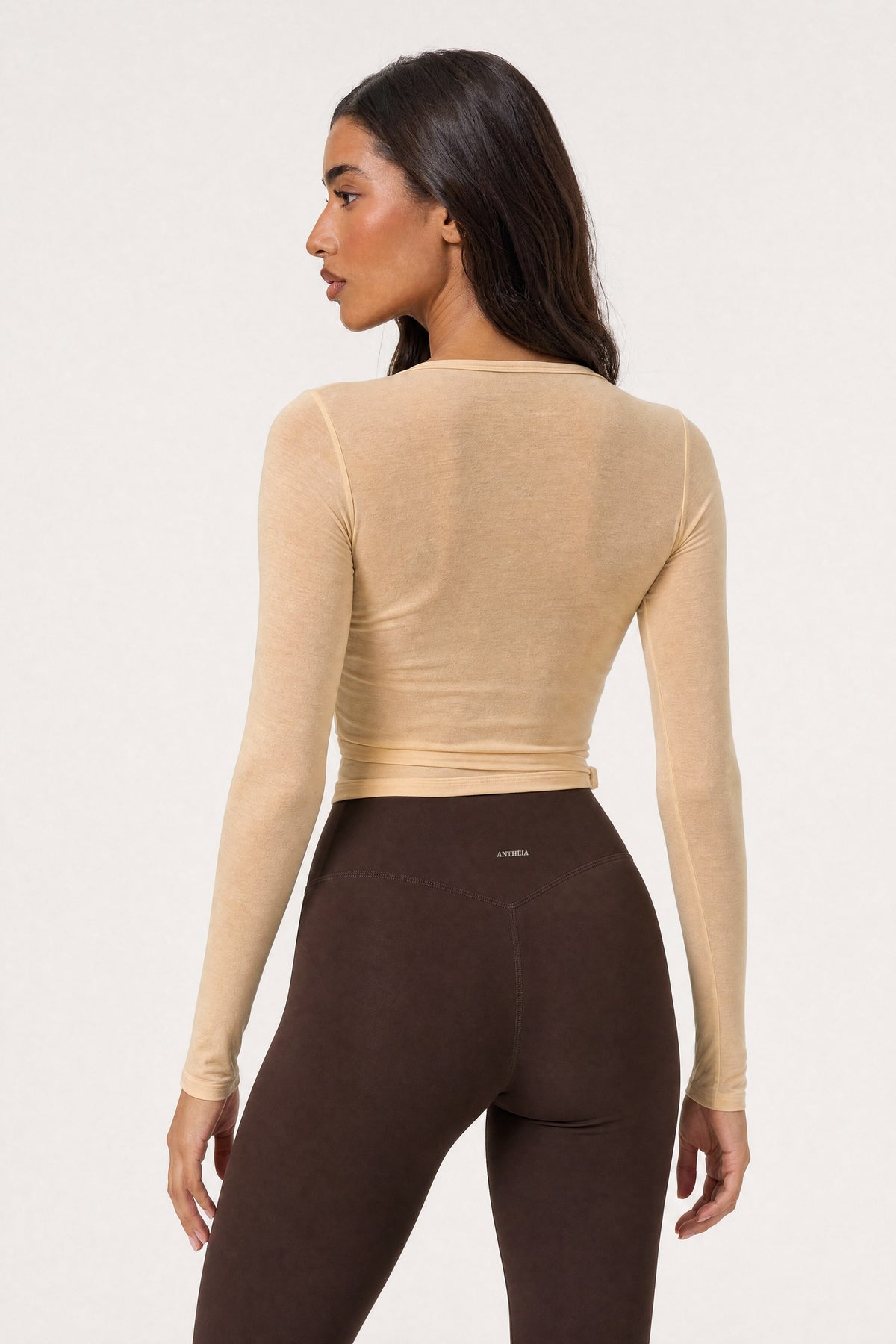 Ballet Wrap Blouse – Dune