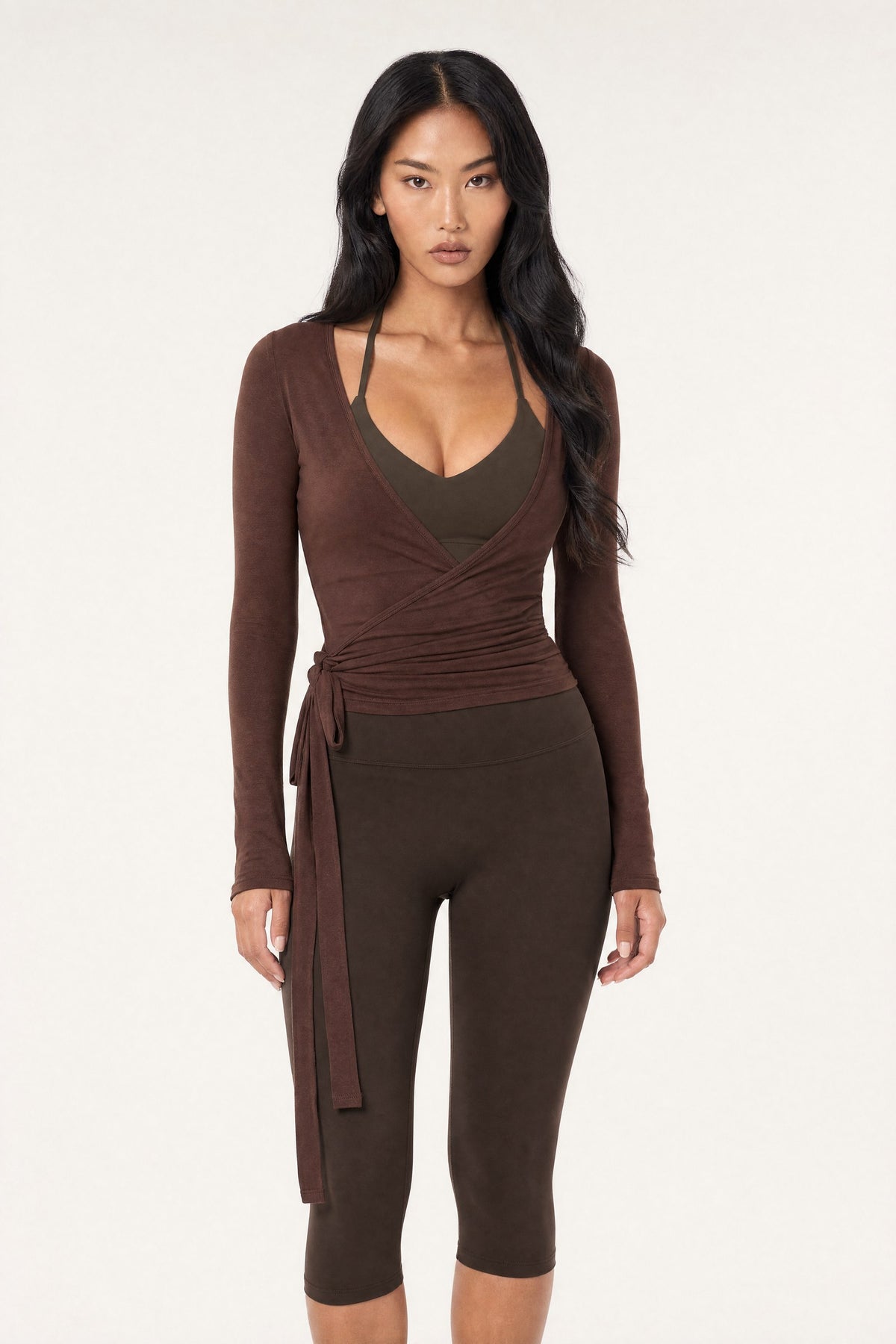 Ballet Wrap Blouse – Sienna
