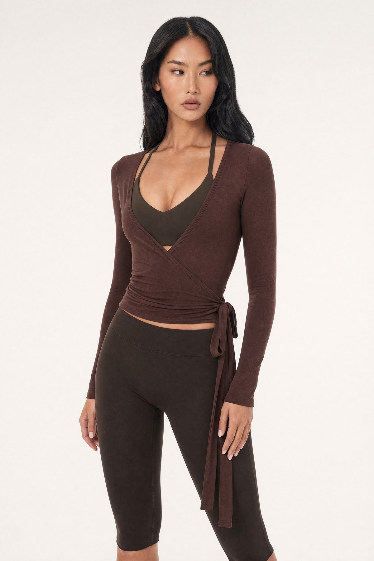 Ballet Wrap Blouse – Sienna