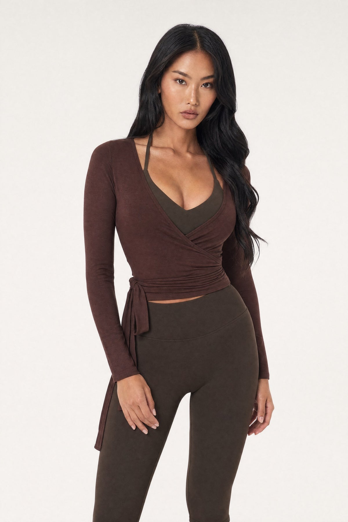 Ballet Wrap Blouse – Sienna