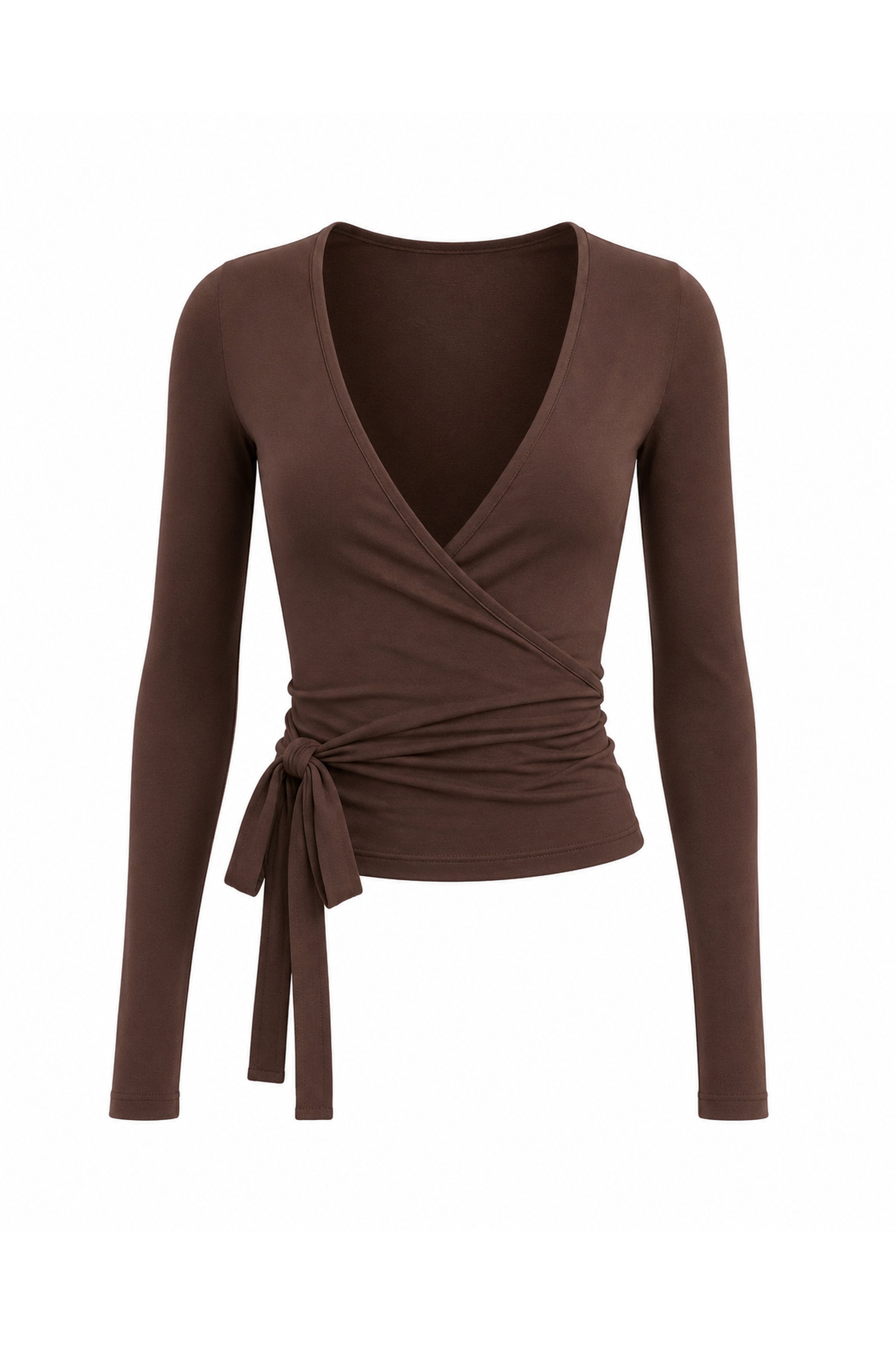 Ballet Wrap Blouse Sienna