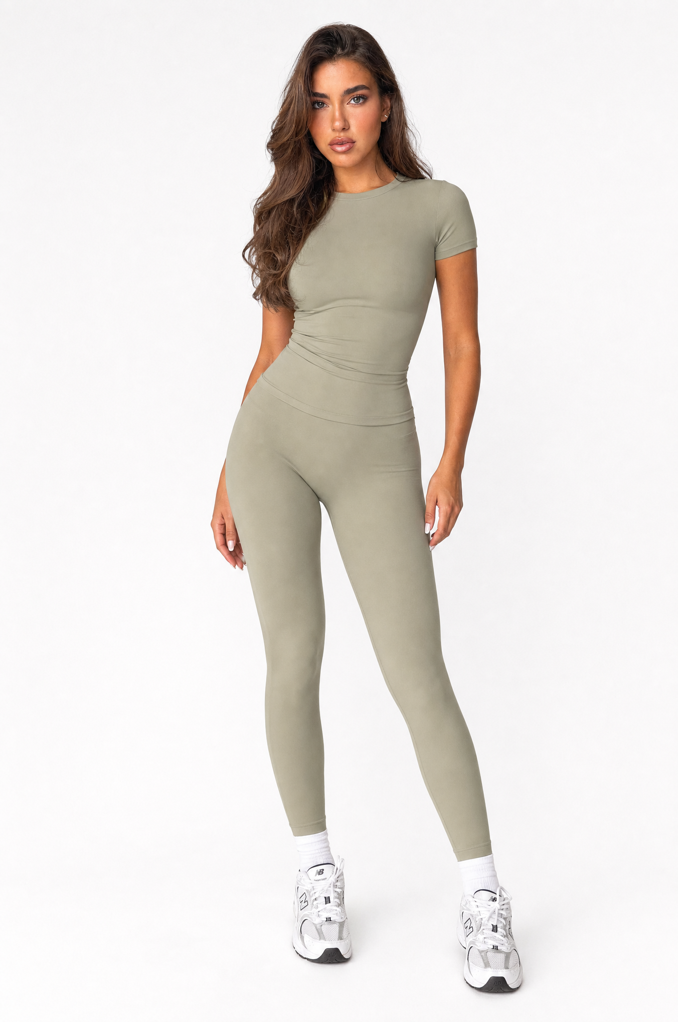 Fitted T-Shirt Sage