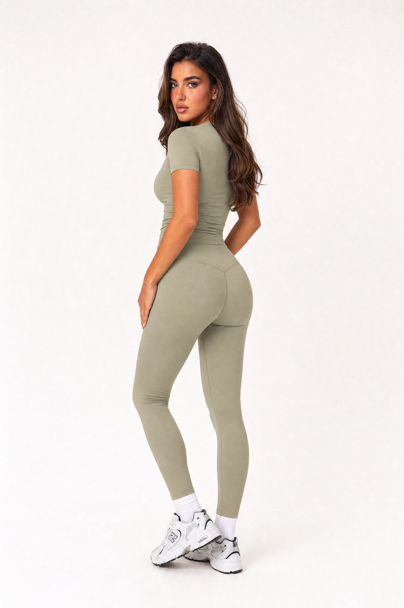 Fitted T-Shirt Sage