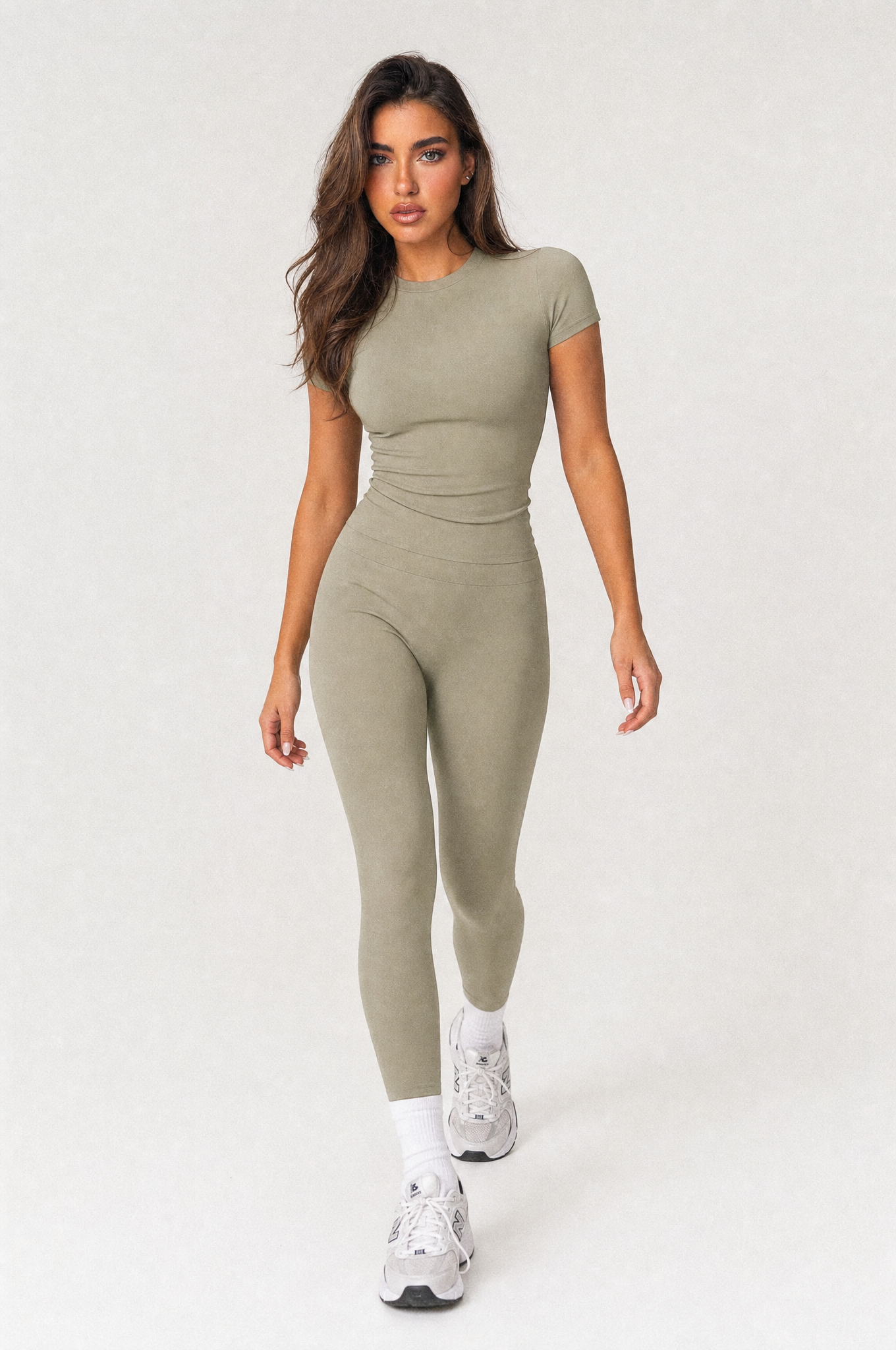 Fitted T-Shirt Sage