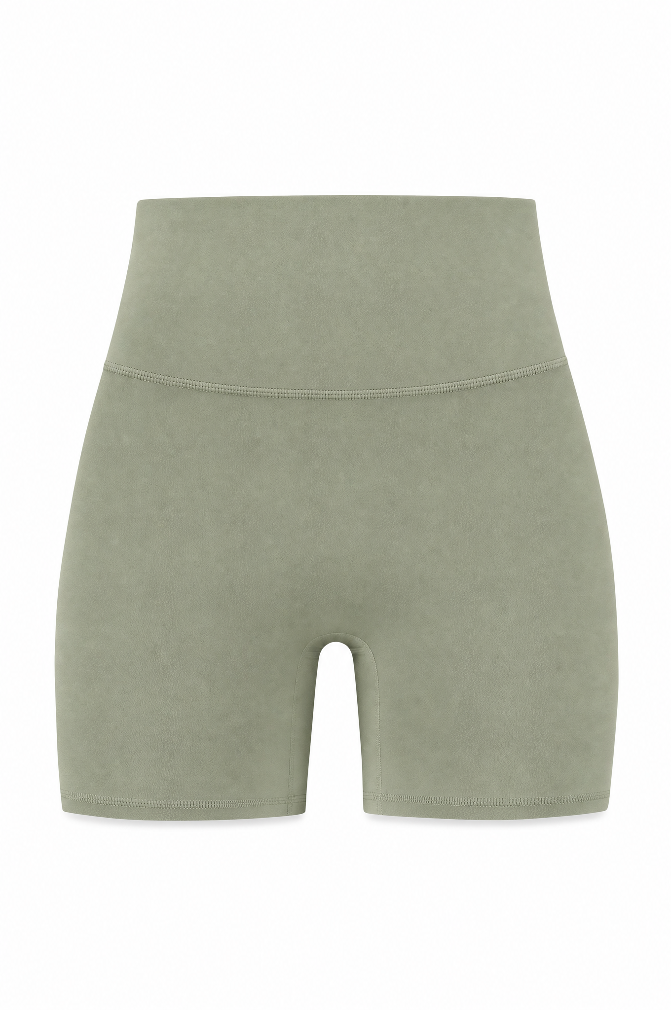 Sage shorts ghost mannequin front