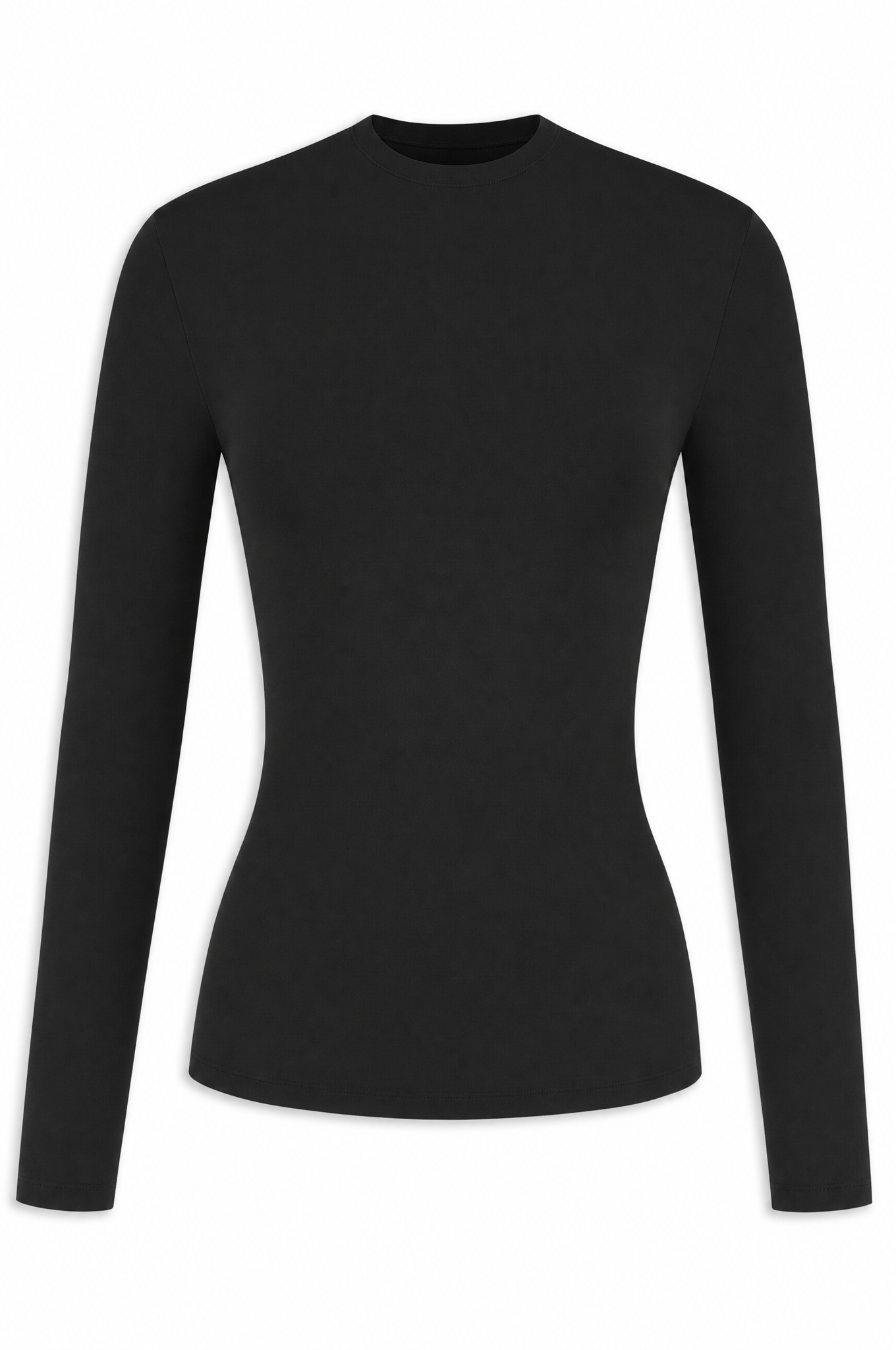Onyx long-sleeve ghost mannequin front