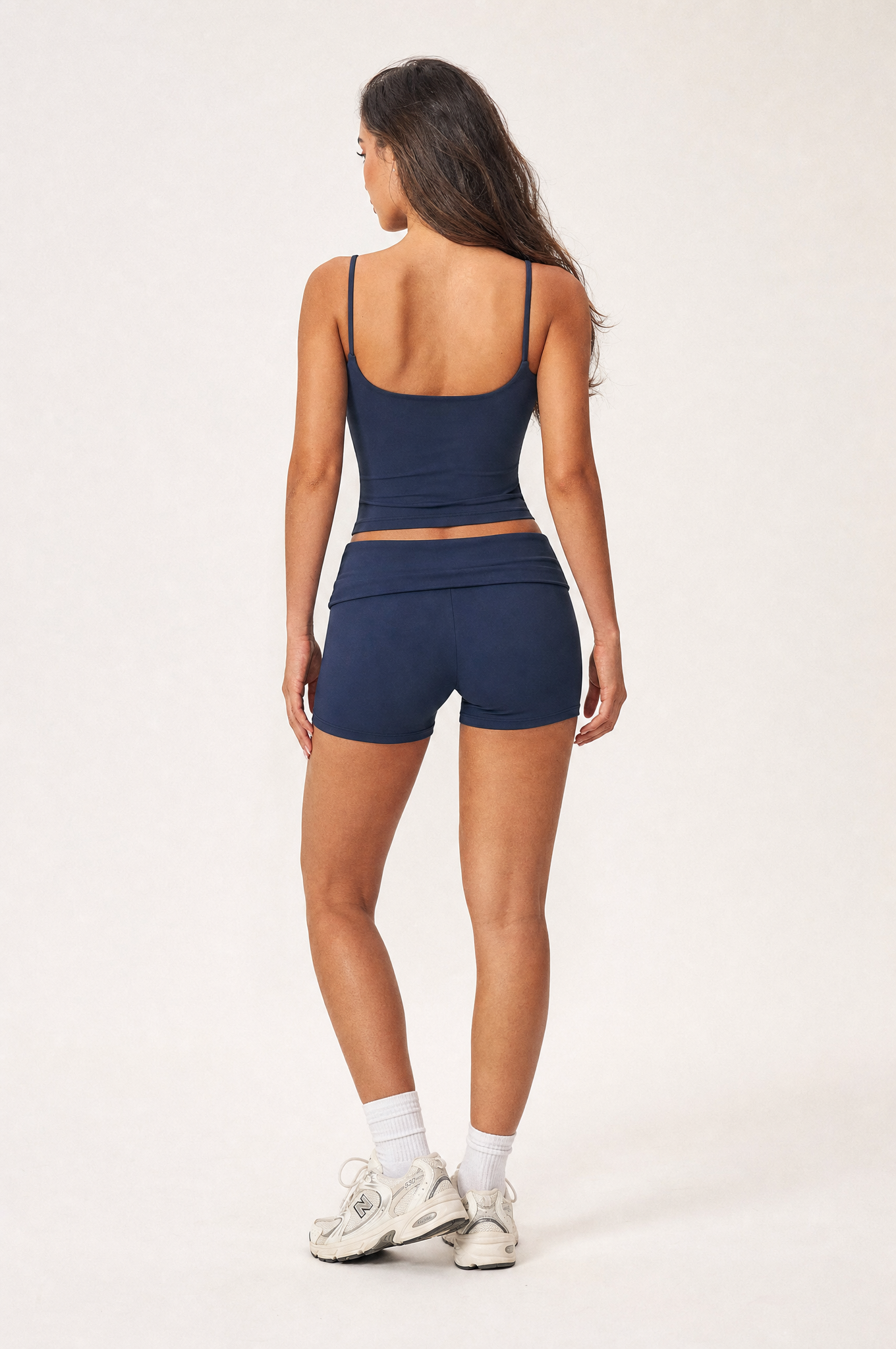 Fold Over Shorts Midnight