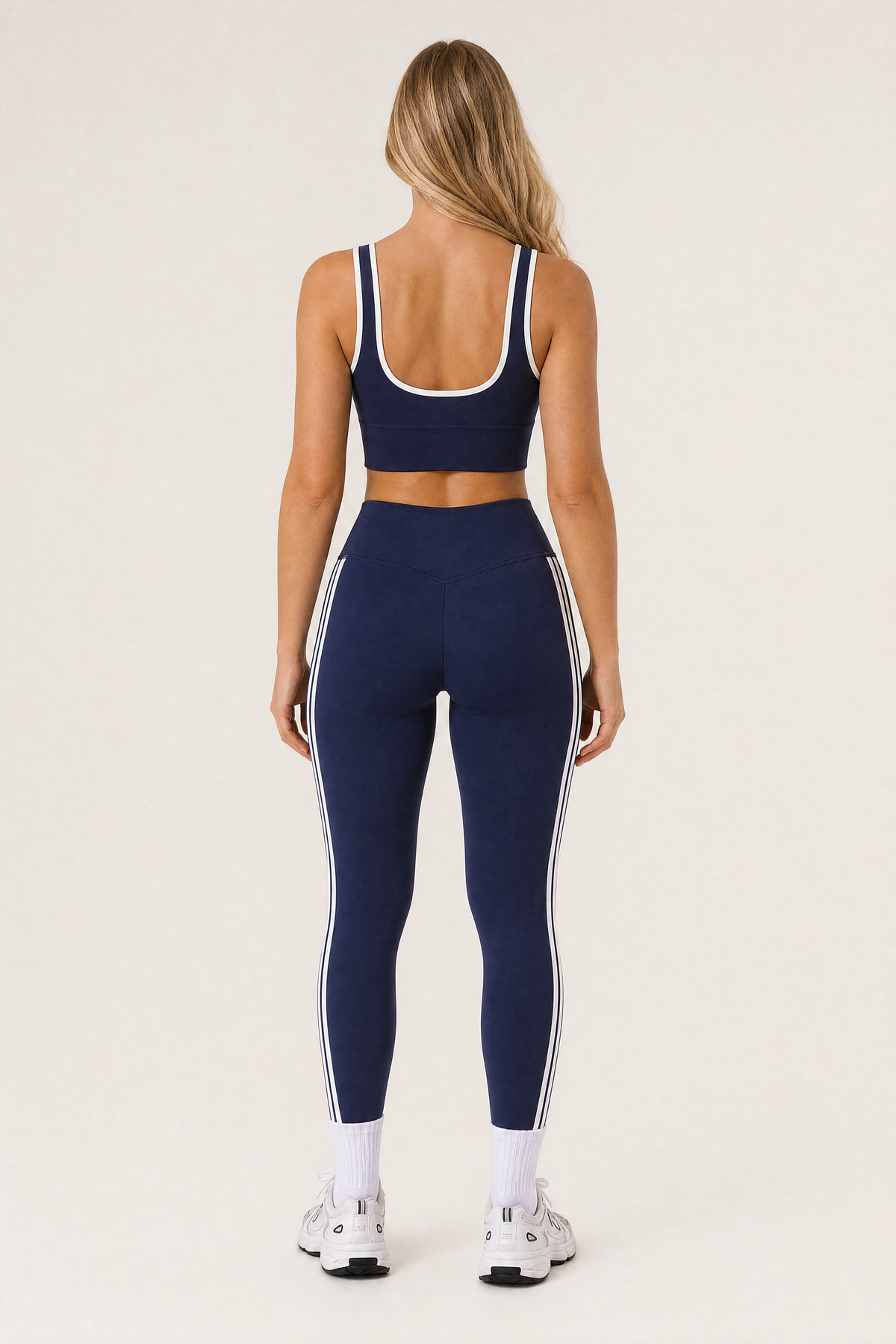 Side Stripe Leggings Ink – back