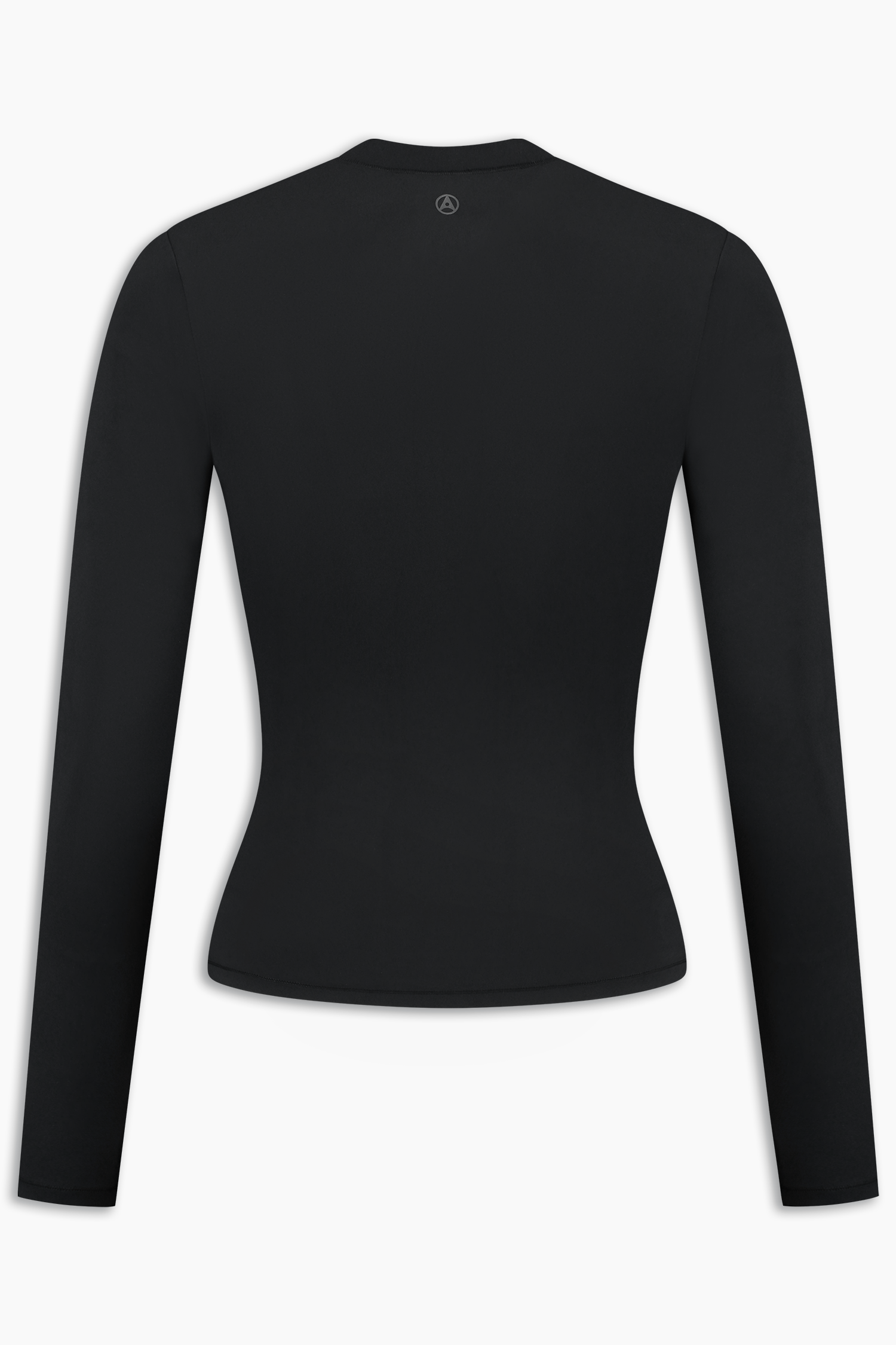 Fitted Long Sleeve T-Shirt Onyx
