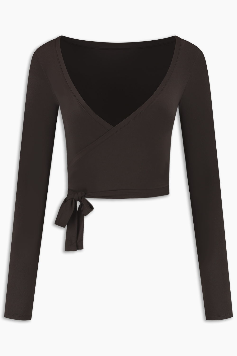 Ballet Wrap Top Espresso