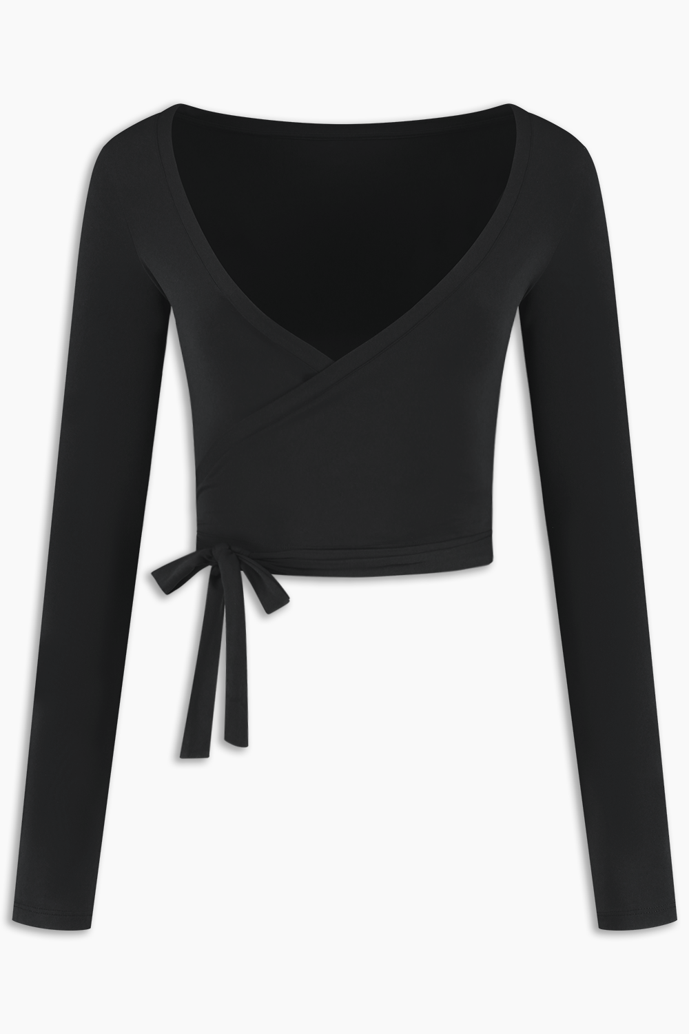 Ballet Wrap Top Onyx