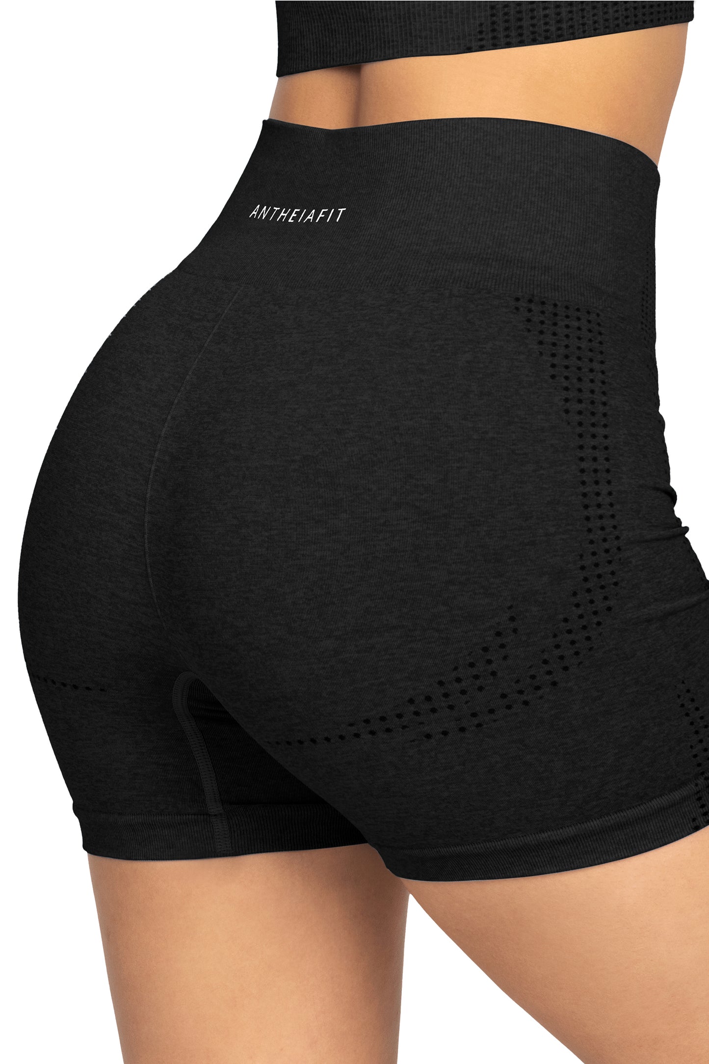 Smooth Black Seamless Shorts – HEBEGYMWEAR