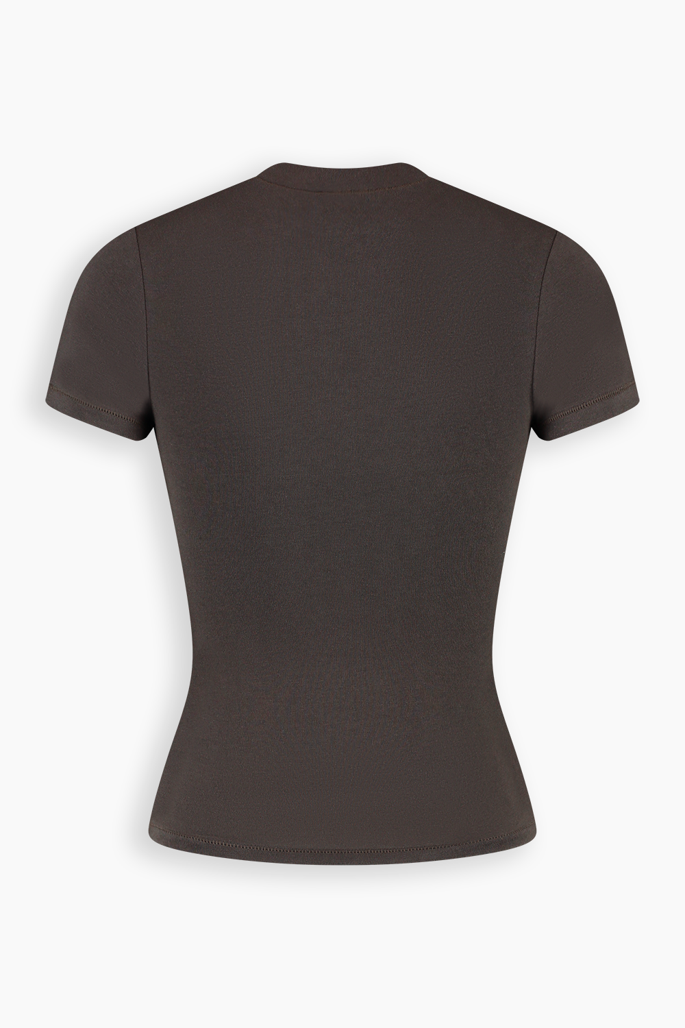 Fitted T-Shirt Espresso