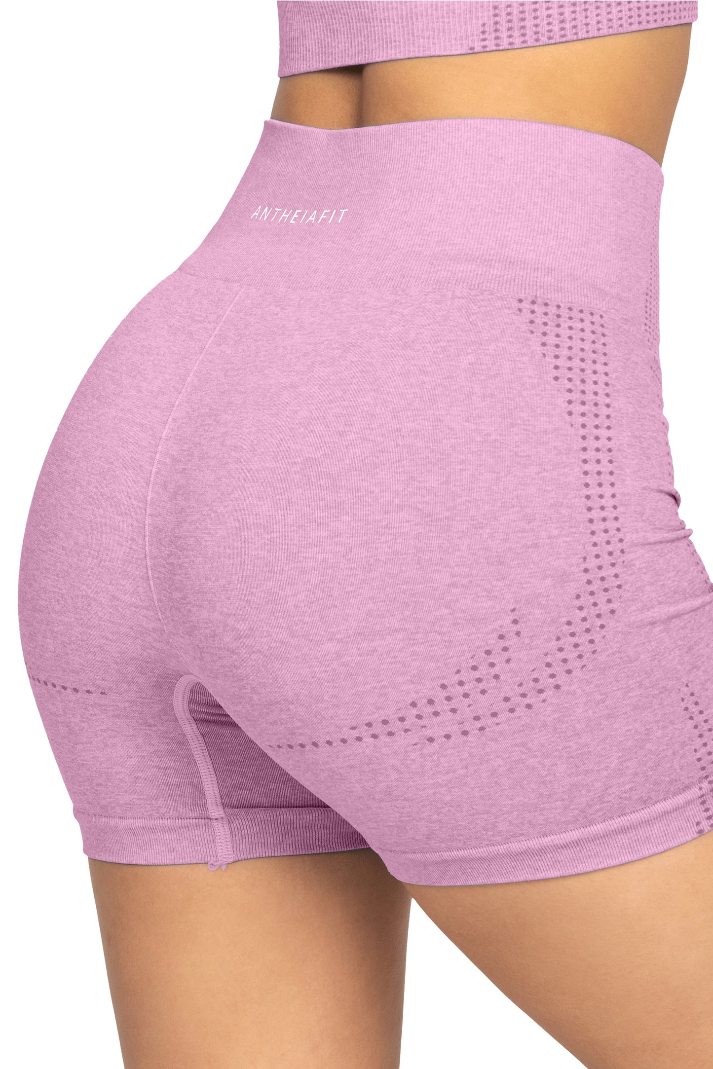 Seamless Sport Shorts Pink – antheiafit