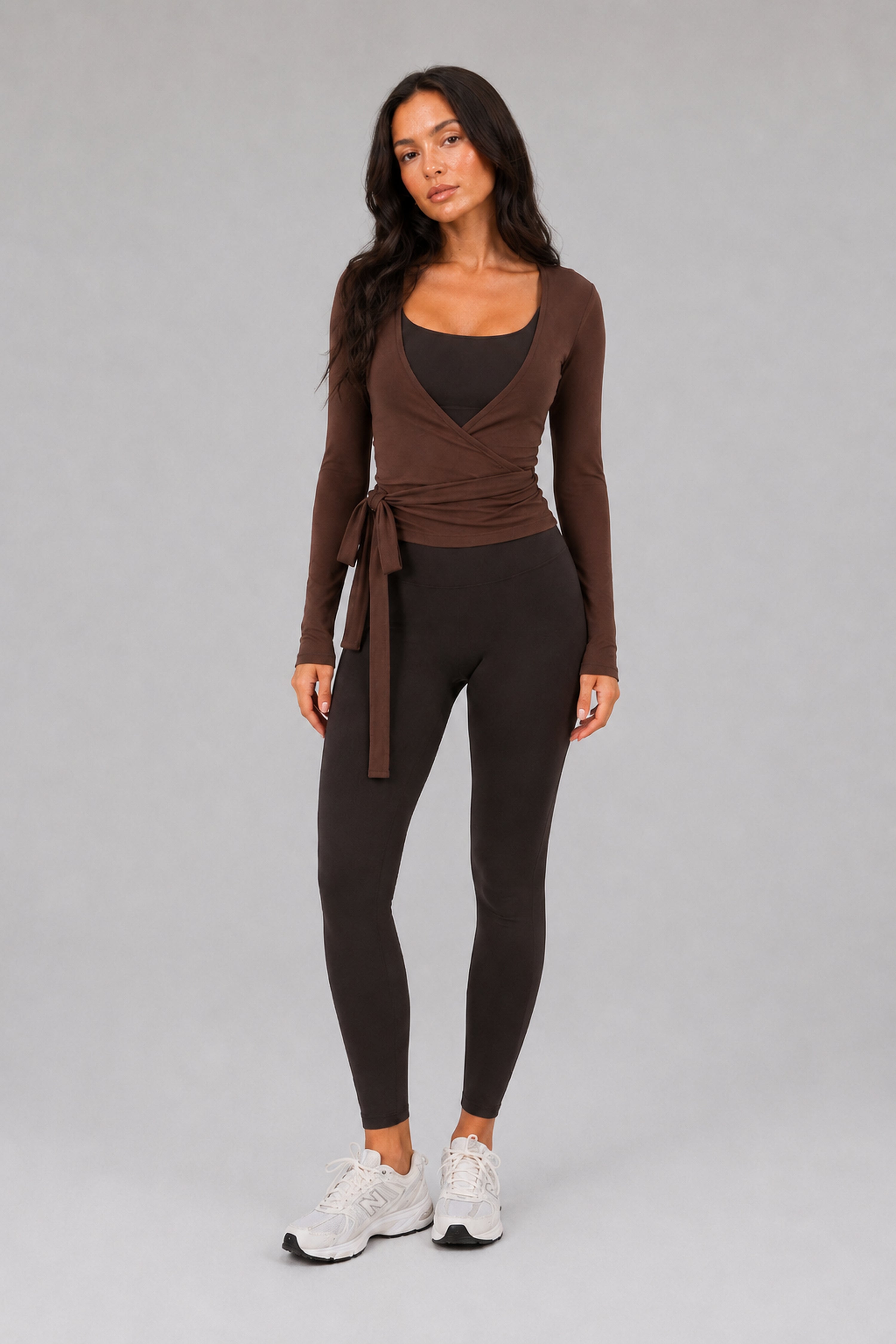Ballet Wrap Blouse Sienna