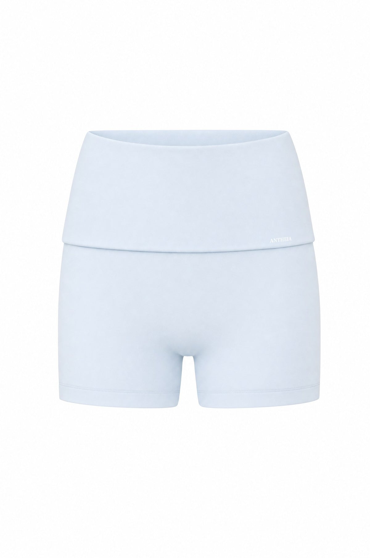 Fold Over Shorts Mist on 3D mannequin