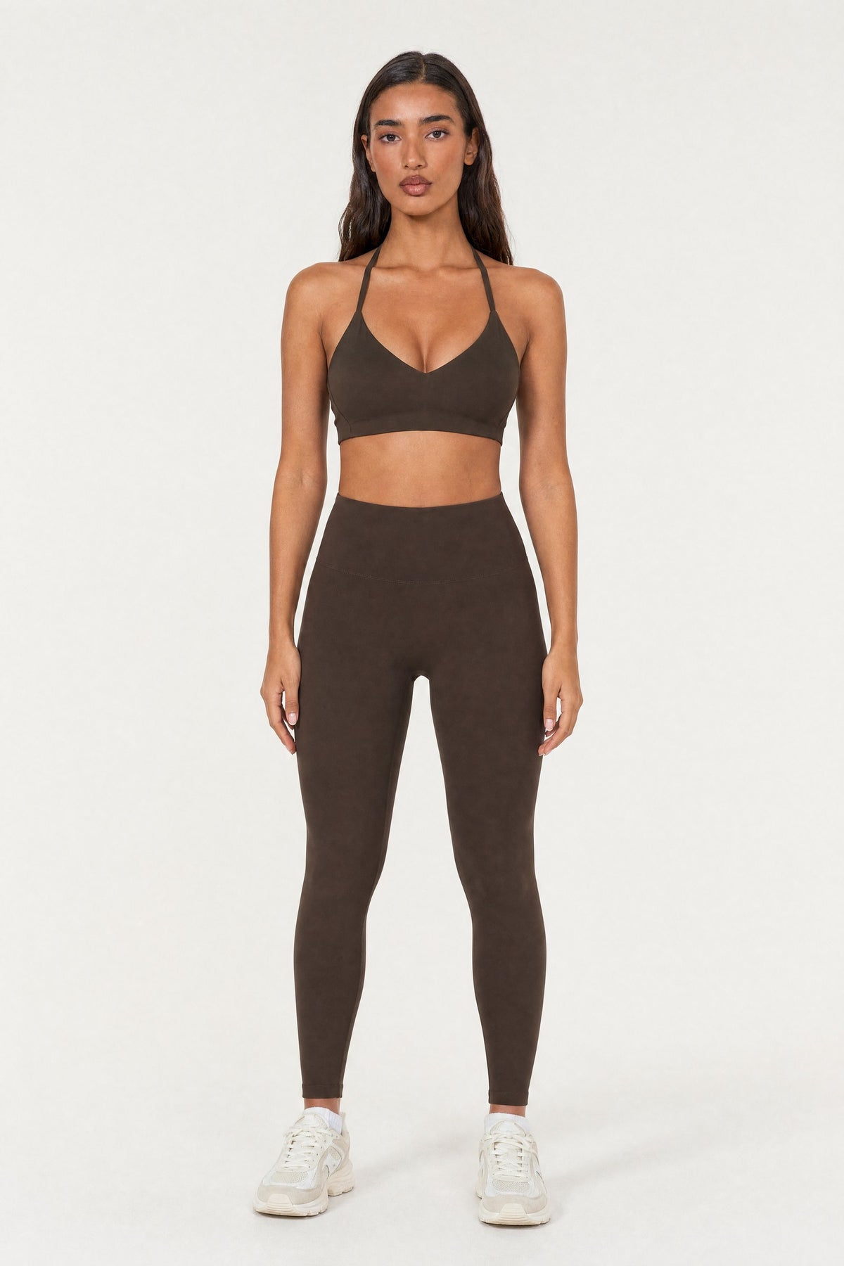 Leggings Ganache, front view on model