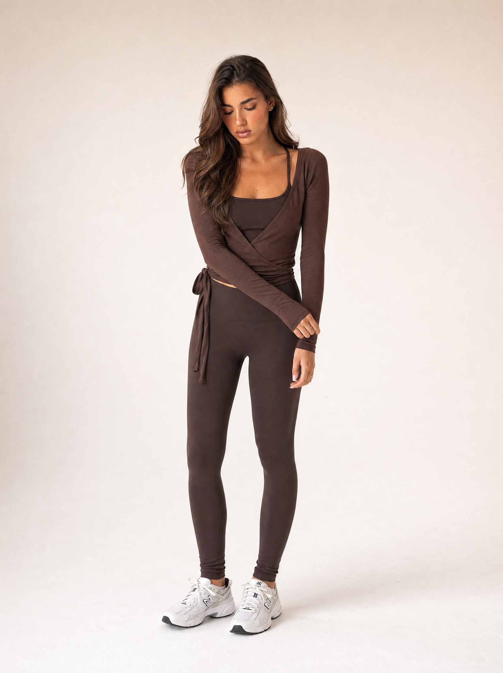 Ballet Wrap Blouse Sienna