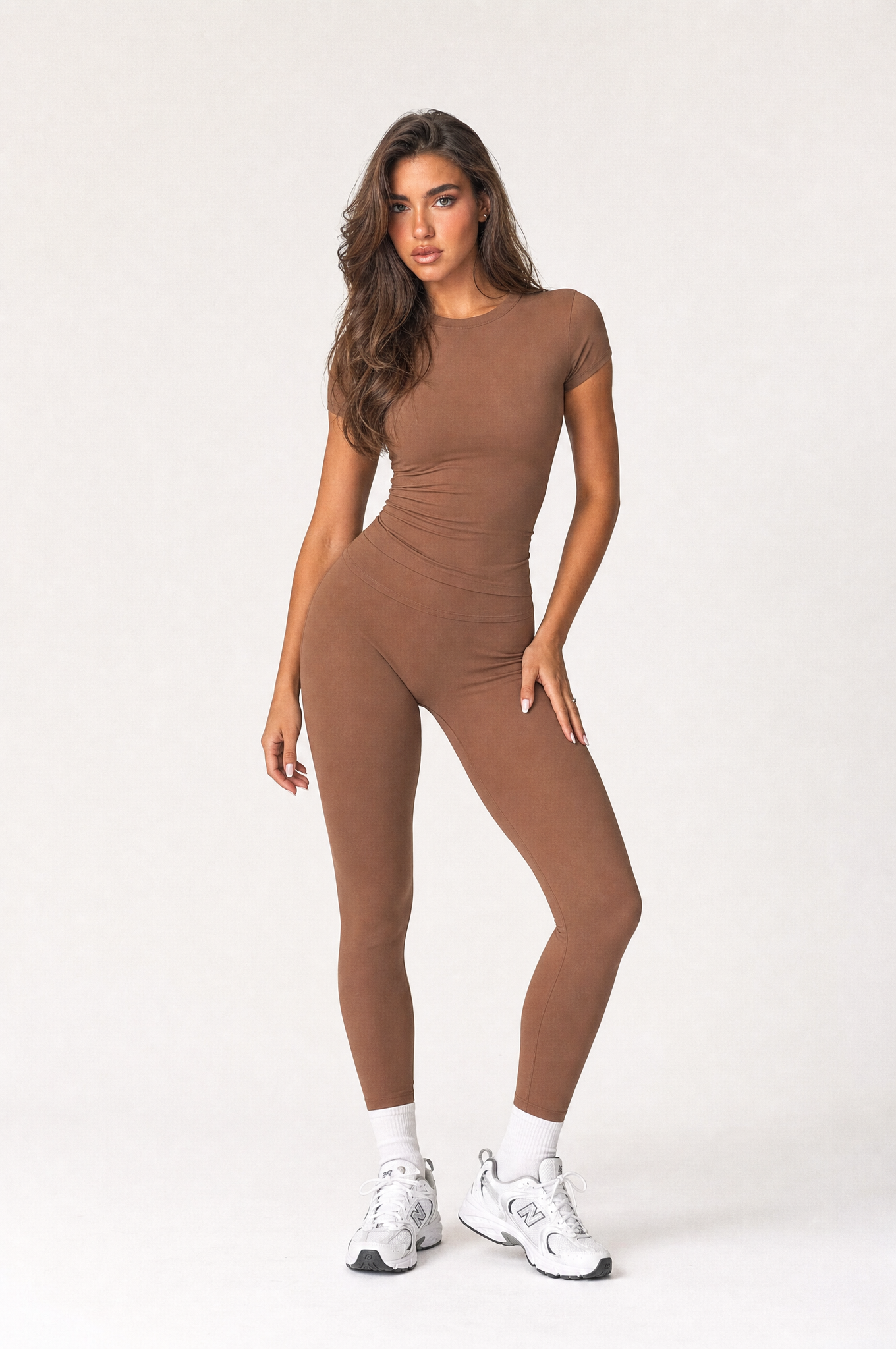 Fitted T-Shirt Mocha