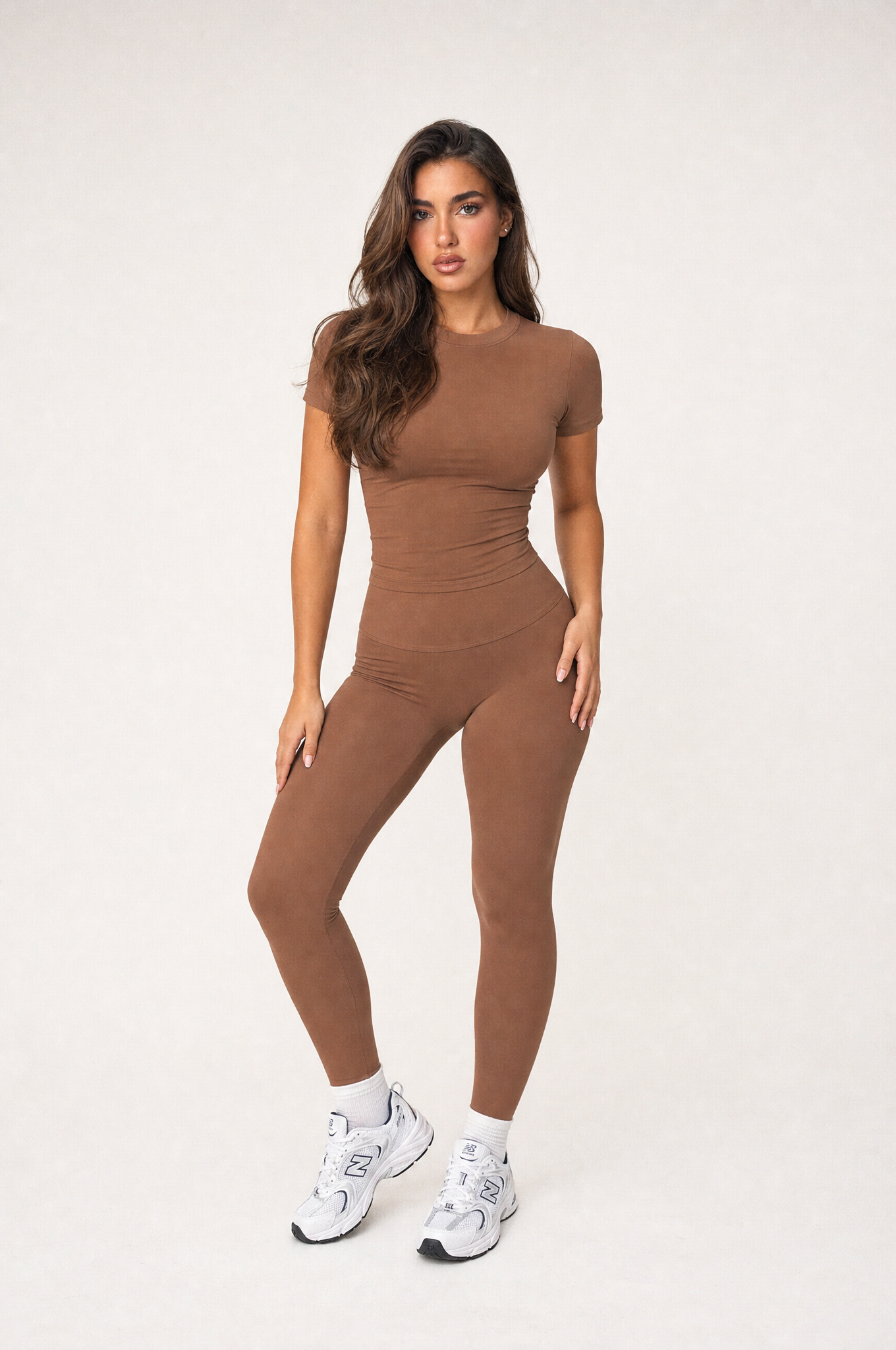 Fitted T-Shirt Mocha