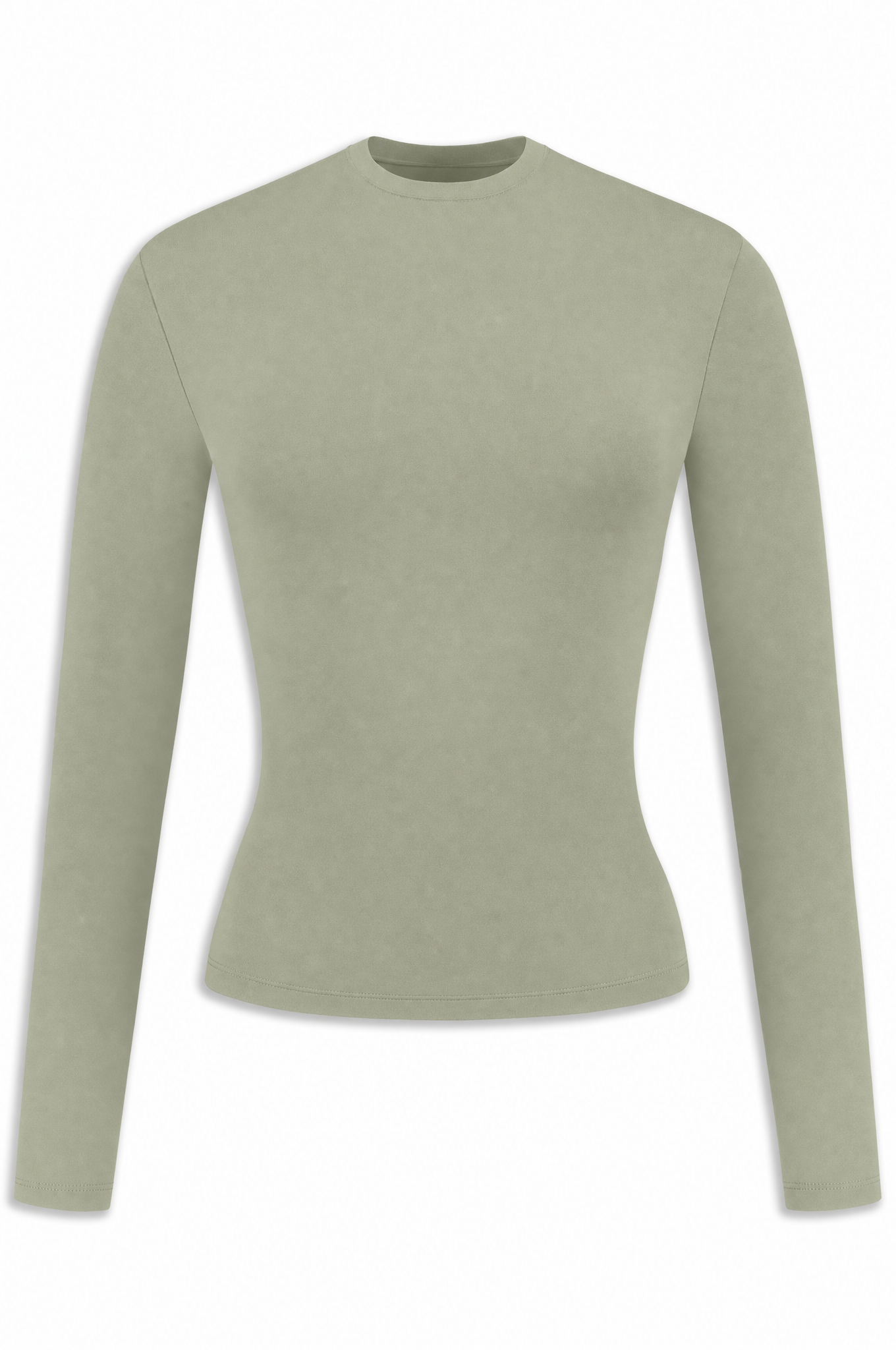 Sage long-sleeve ghost mannequin front