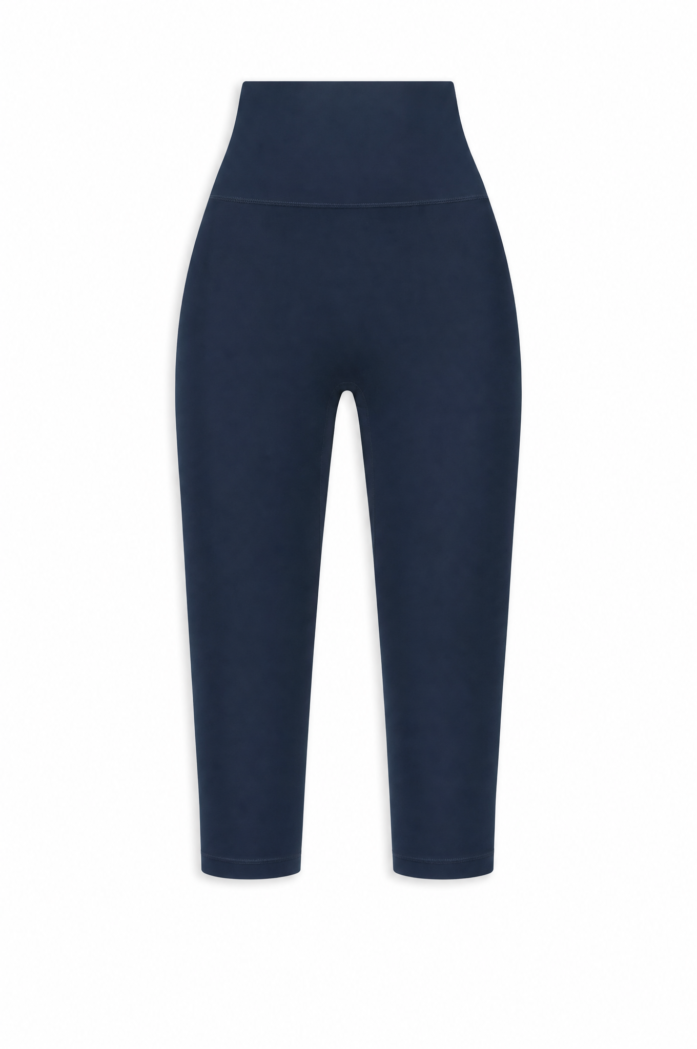 Midnight capri leggings ghost mannequin front