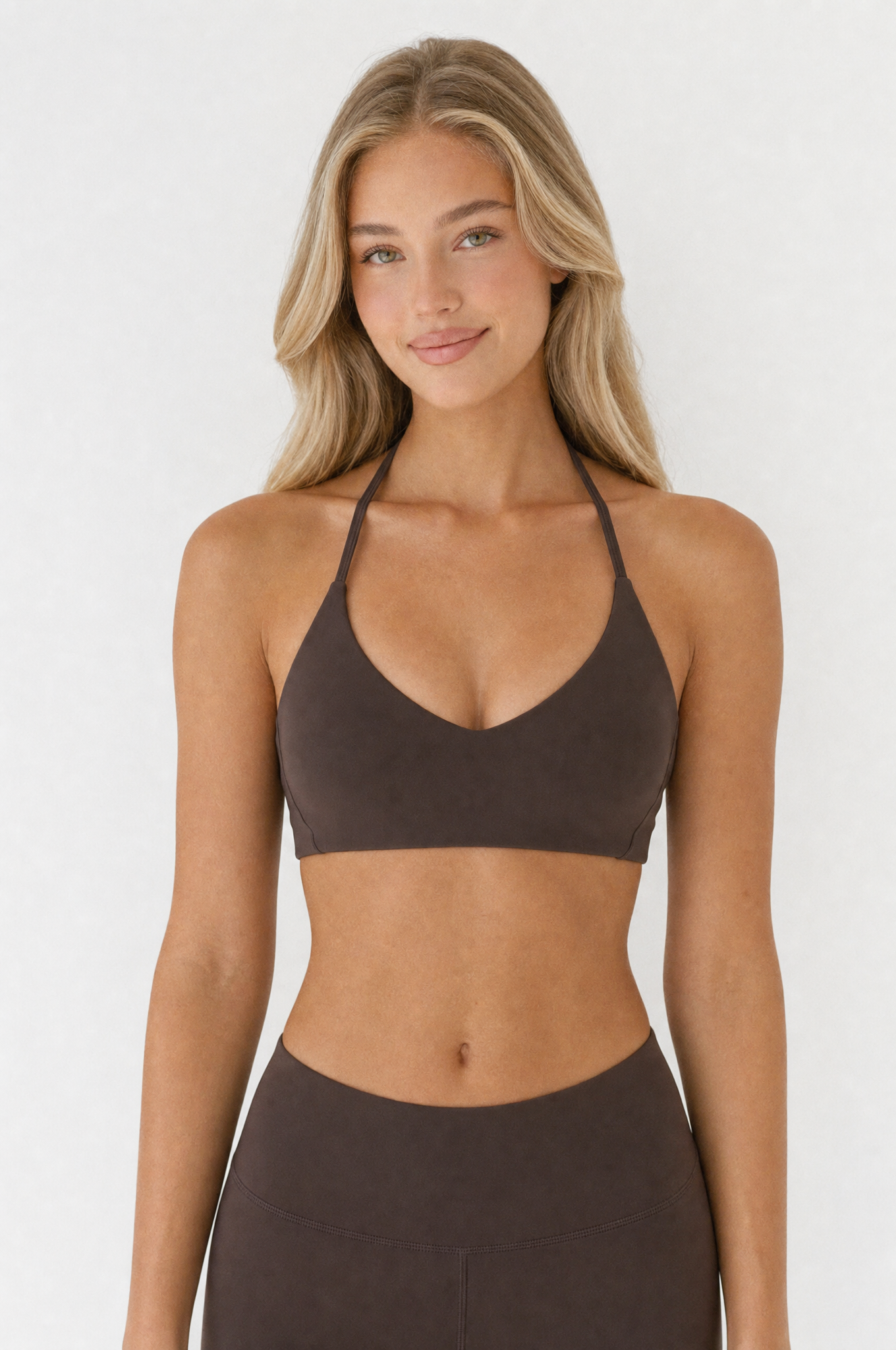 Grace Halter Bralette Ganache
