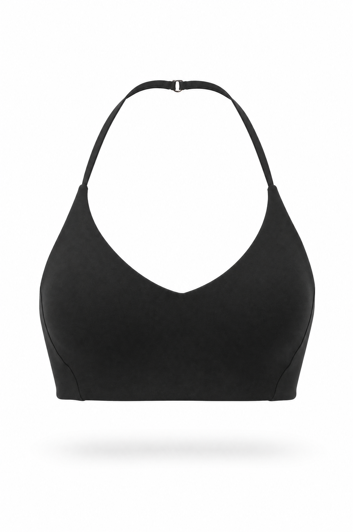 Grace Halter Bralette Onyx on 3D mannequin