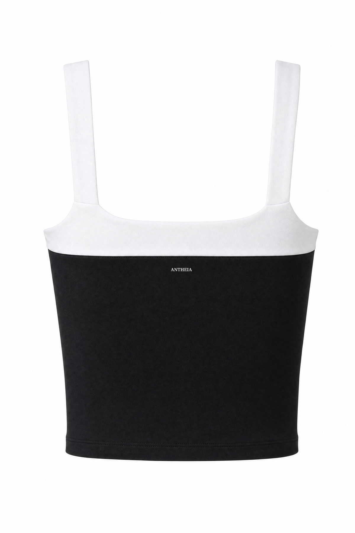 Piped Scoop Tank Noir – ghost tank back