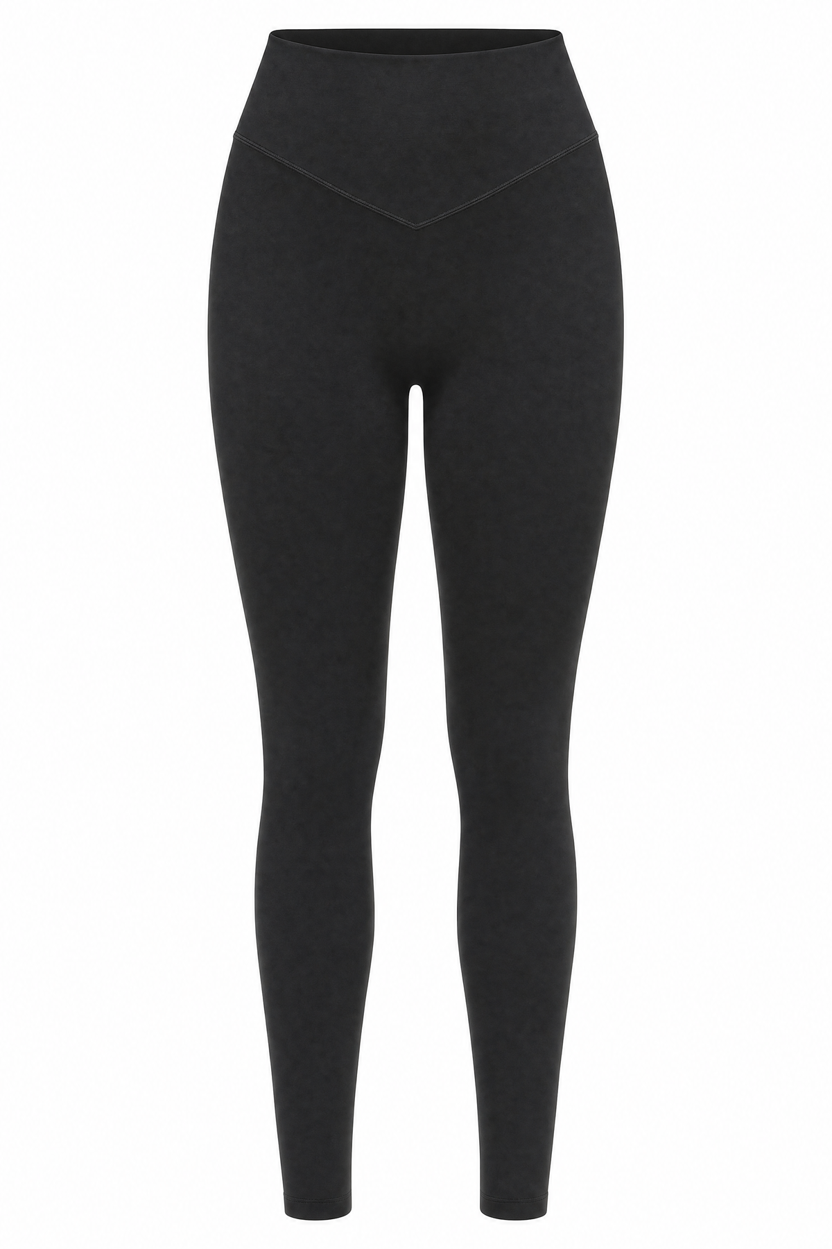 V-Waist Leggings Noir – ghost leggings front