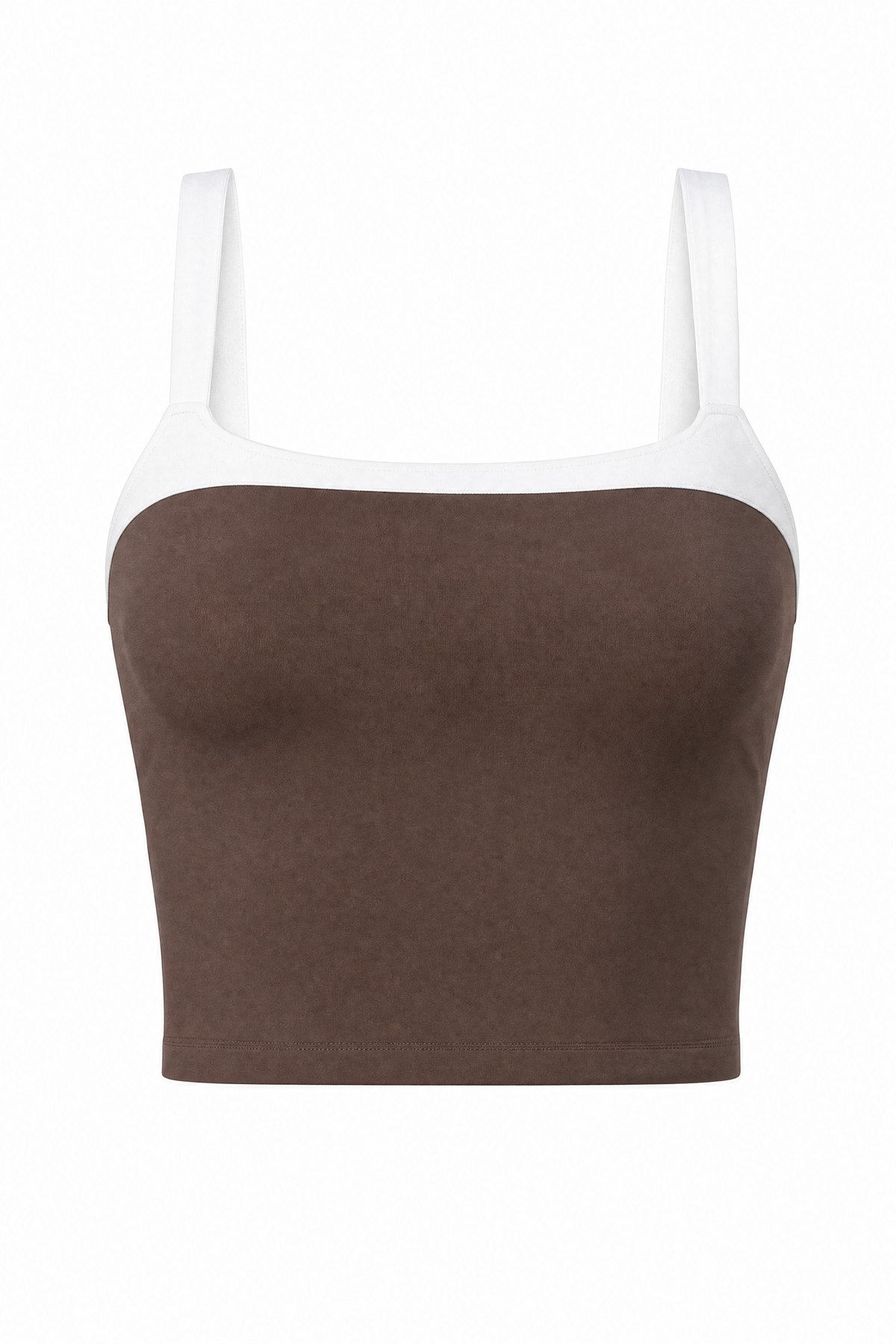 Piped Scoop Tank Walnut – ghost tank front
