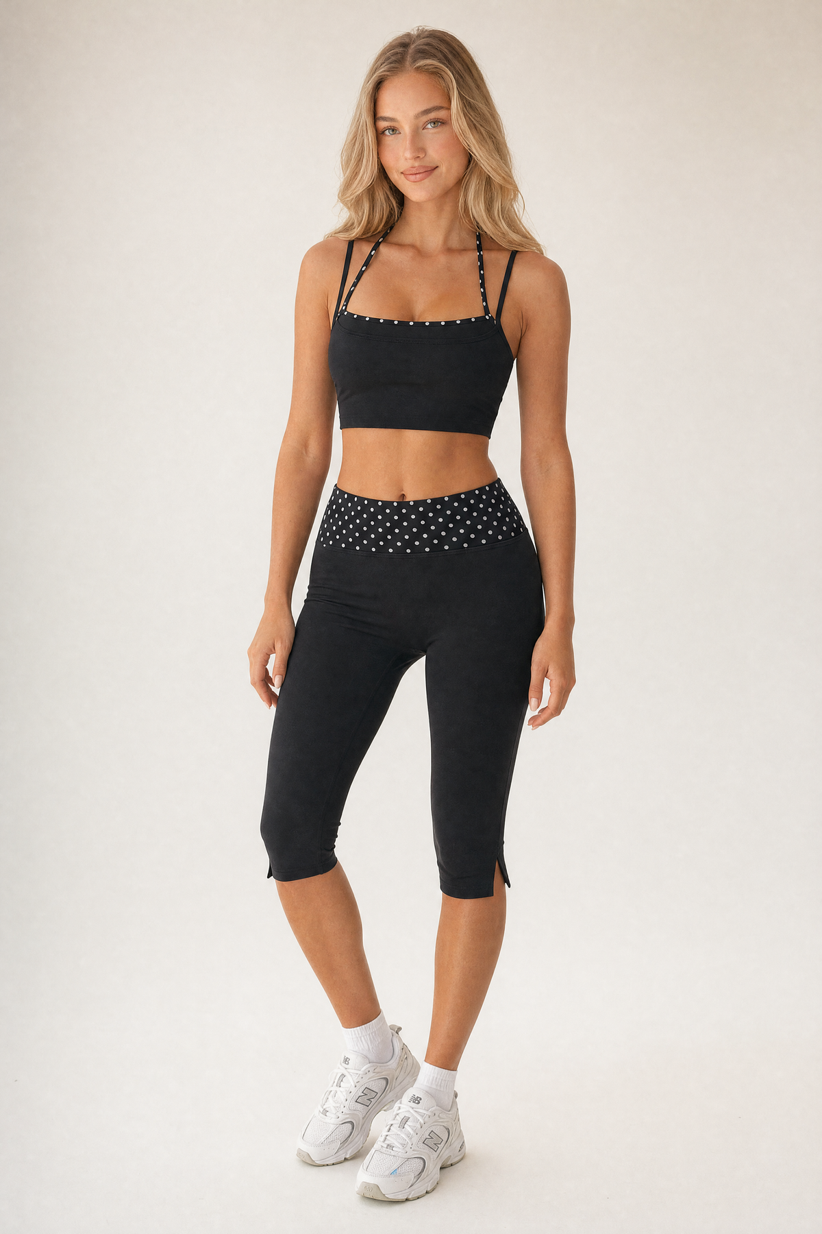 Dot Band Capri Noir – front