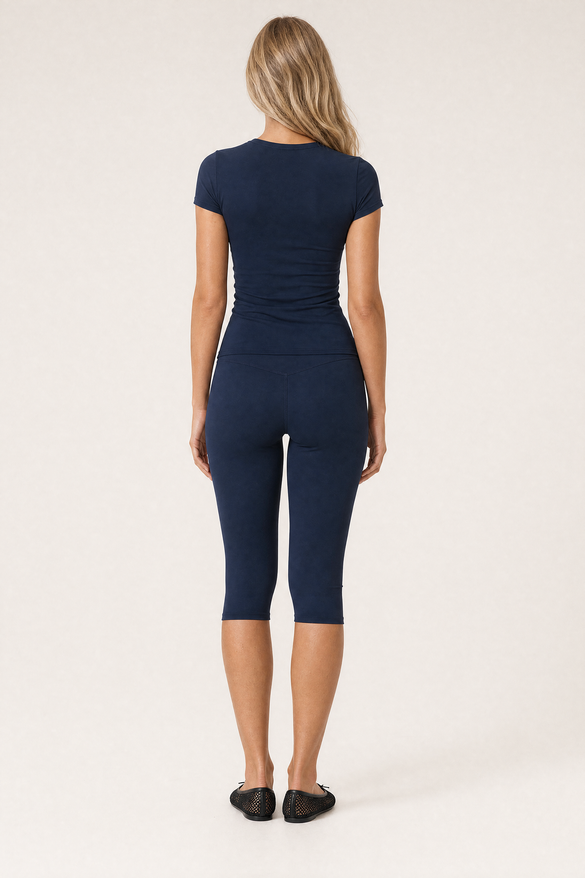 High Waist Capri Ink – back
